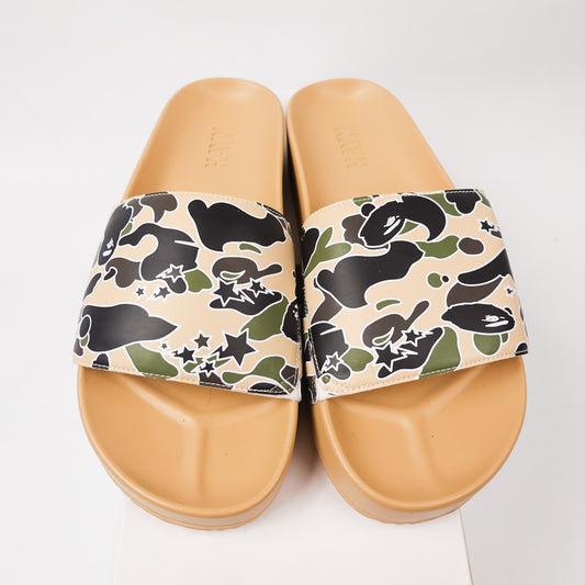 Bape Hayn Galaxy Slides - Size 8