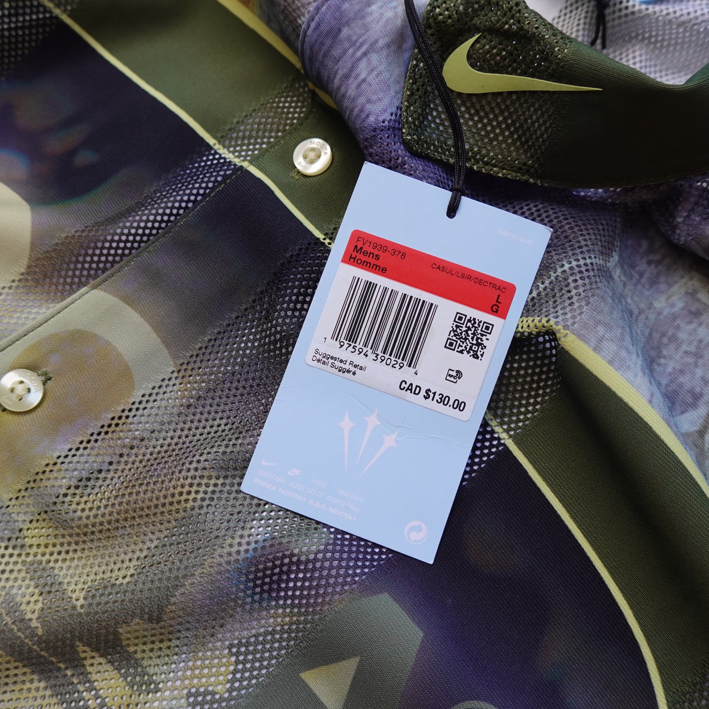 Nike Nocta SS Button Up - Size L