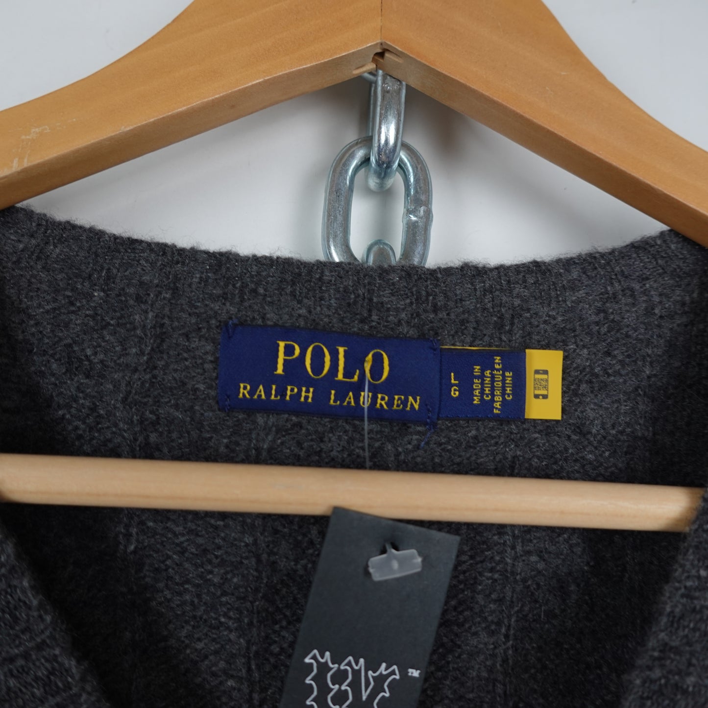 Polo RL Wool Cable Knit Sweater  Size L