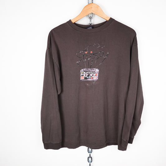 Vintage Stussy Tape LS - Size L