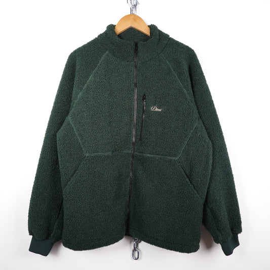 Dime Sherpa Fleece Green - Size L