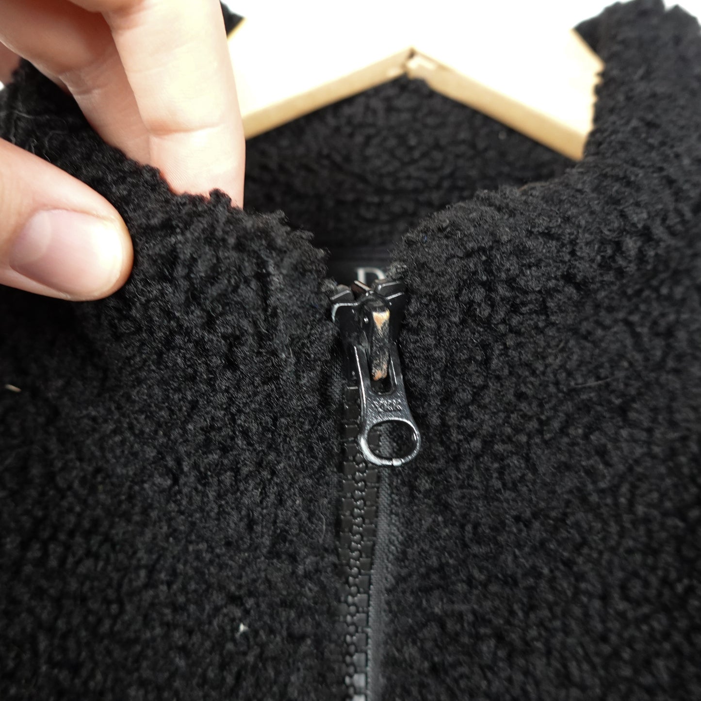 Dime Sherpa Fleece Black - Size M