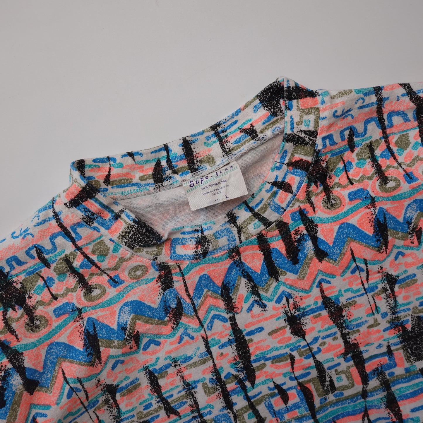 Vintage AOP Tee - Size L