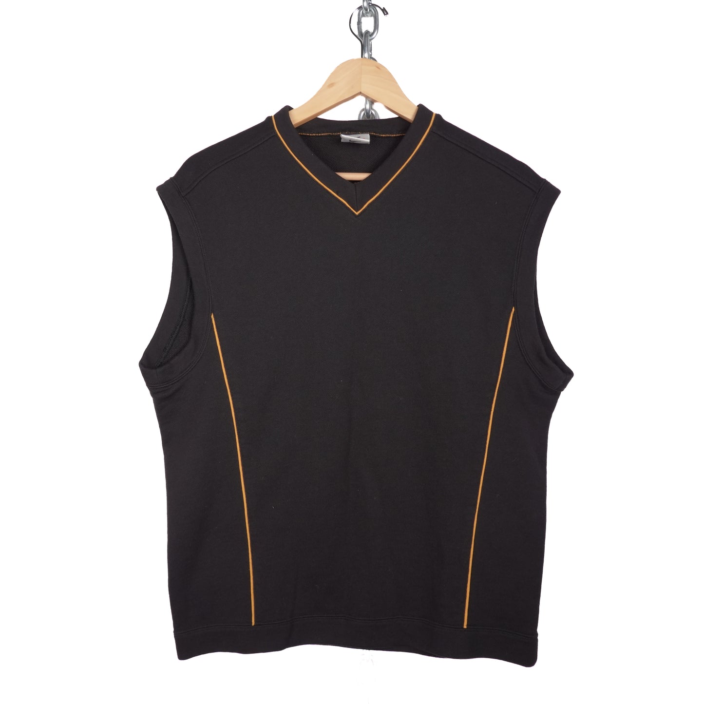 Vintage Nike Black Vest - Size L