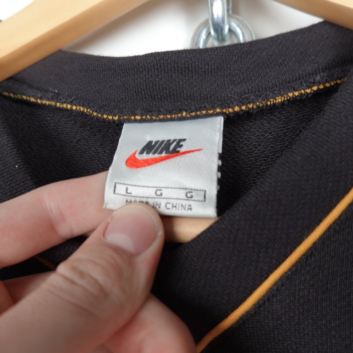 Vintage Nike Black Vest - Size L