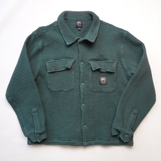 Brain Dead Gauge Knit Button Up Jacket - Size M