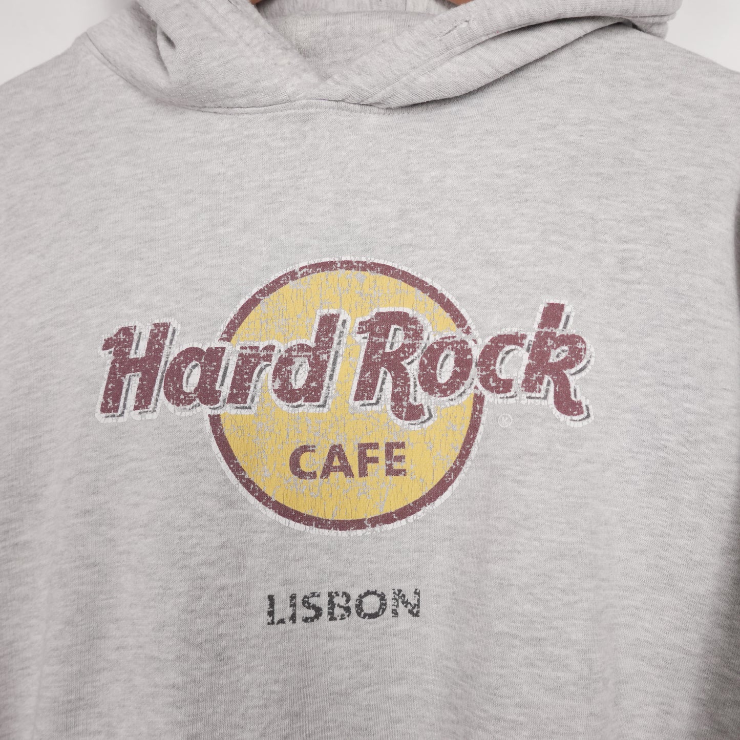 Vintage Hard Rock Lisbon Hoodie - Size L