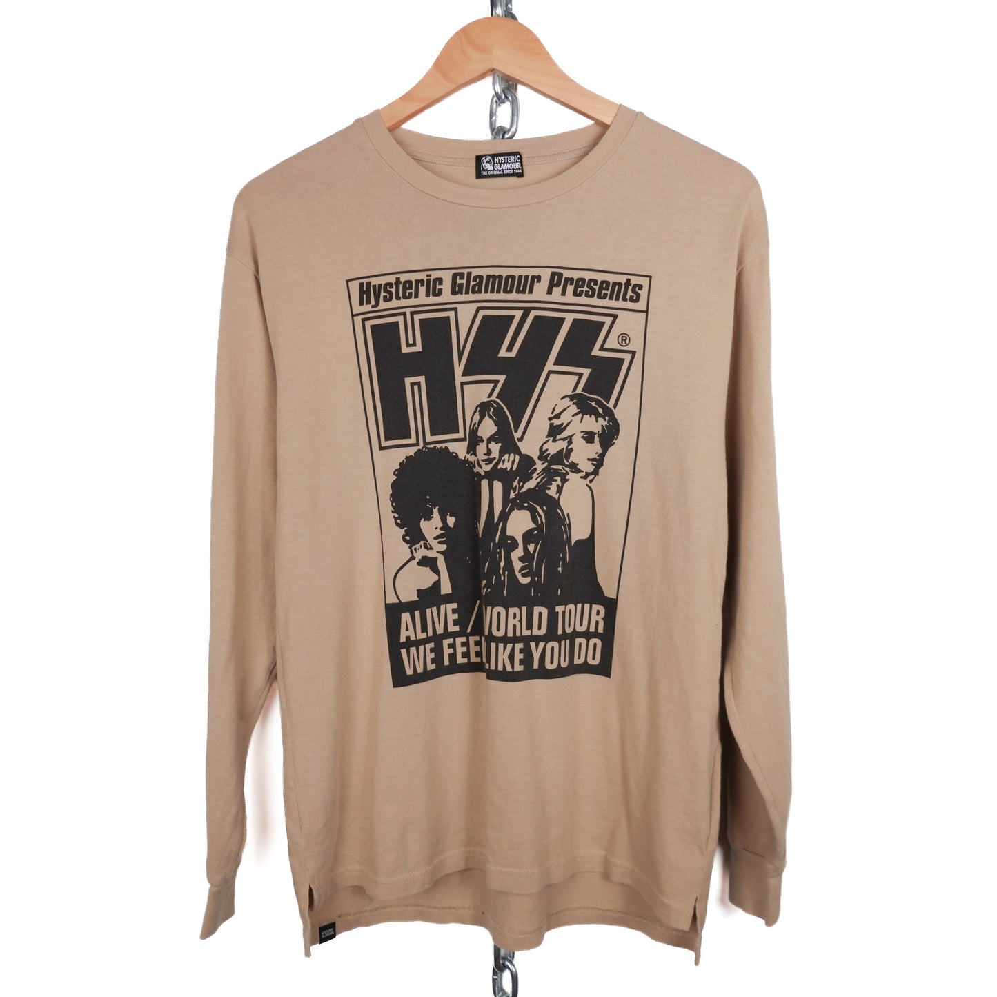 Hysteric Glamour Alive LS Tee - Size M