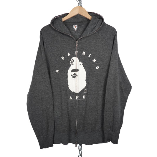2006 Bape Baby Milo Full Zip Hoodie - Size L
