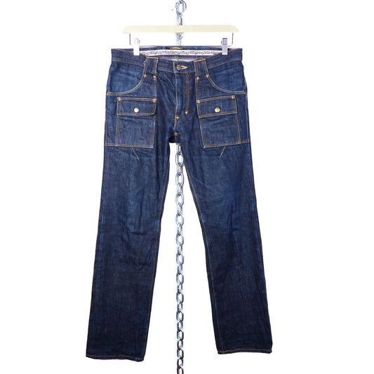 FW08 Number (N)ine Cargo Bush Denim - Size 30