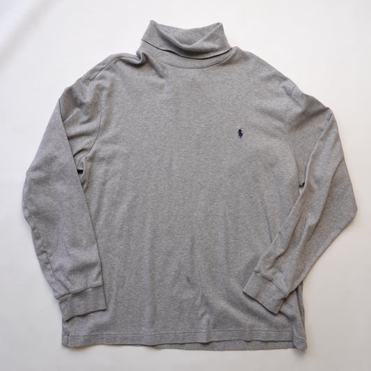 Polo RL Grey Turtleneck - Size XL
