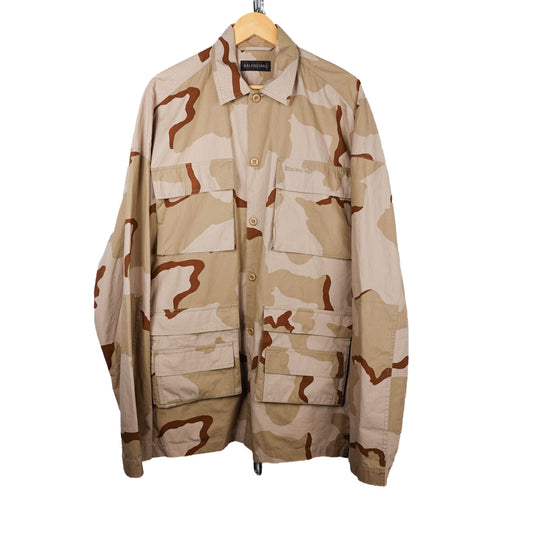 Balenciaga Camo Oversized Jacket - Size 37