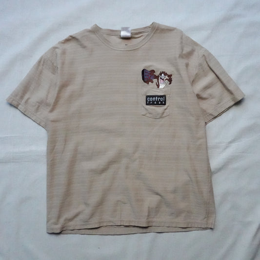 Vintage Taz Control Freak Tee - Size XL