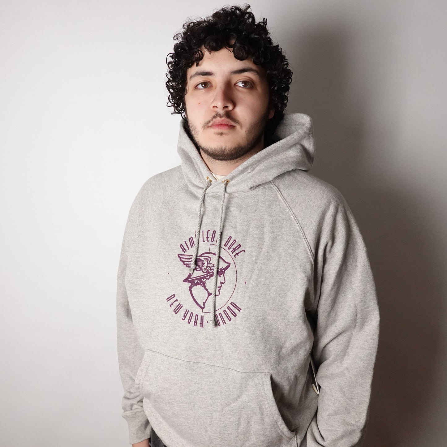 Aimé Leon Dore Greek Grey Hoodie