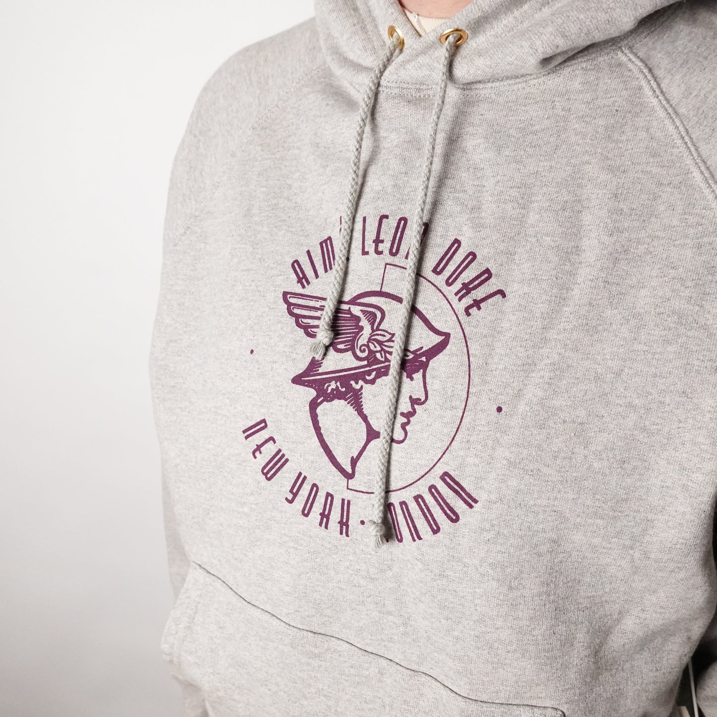 Aimé Leon Dore Greek Grey Hoodie