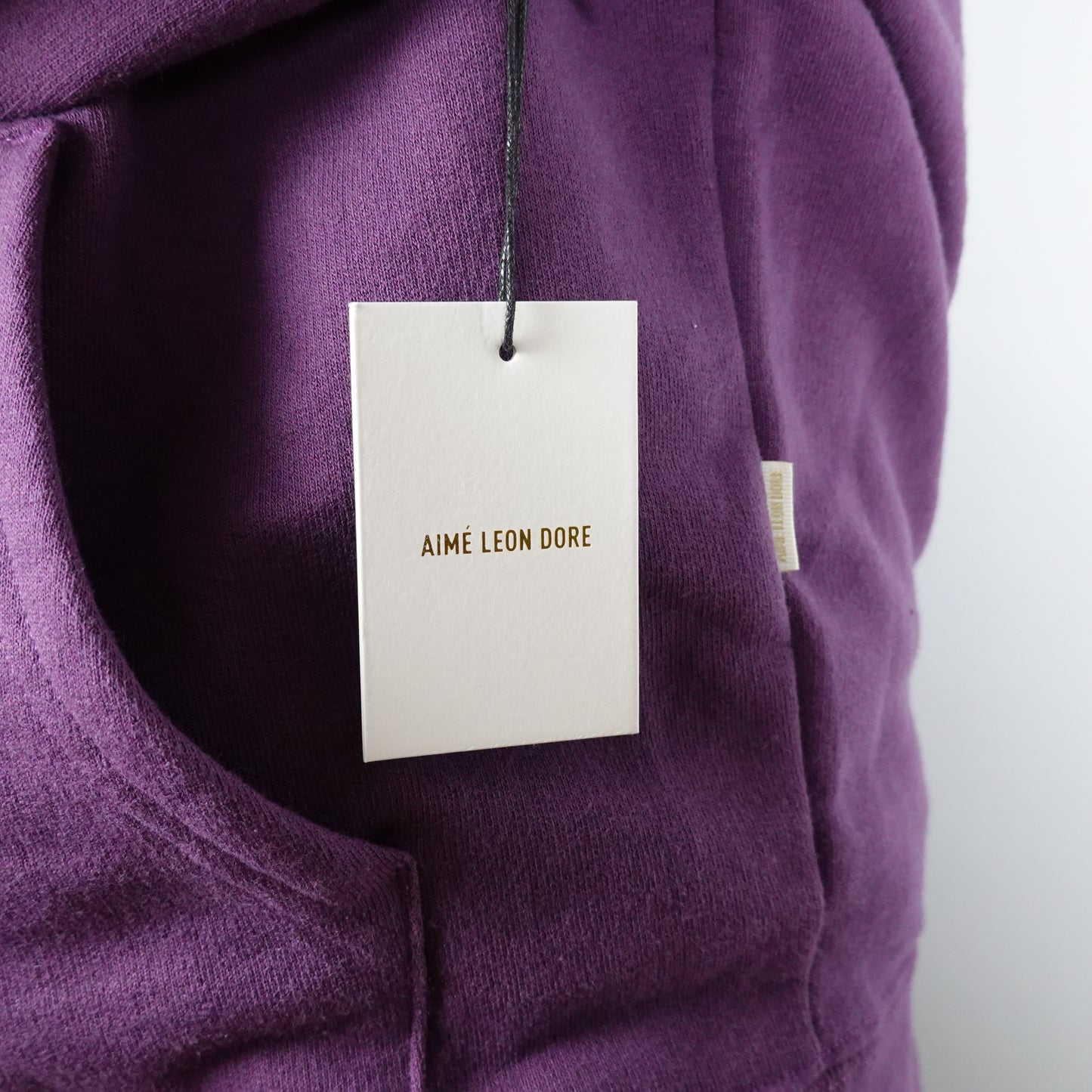 Aimé Leon Dore Greek Hoodie Purple