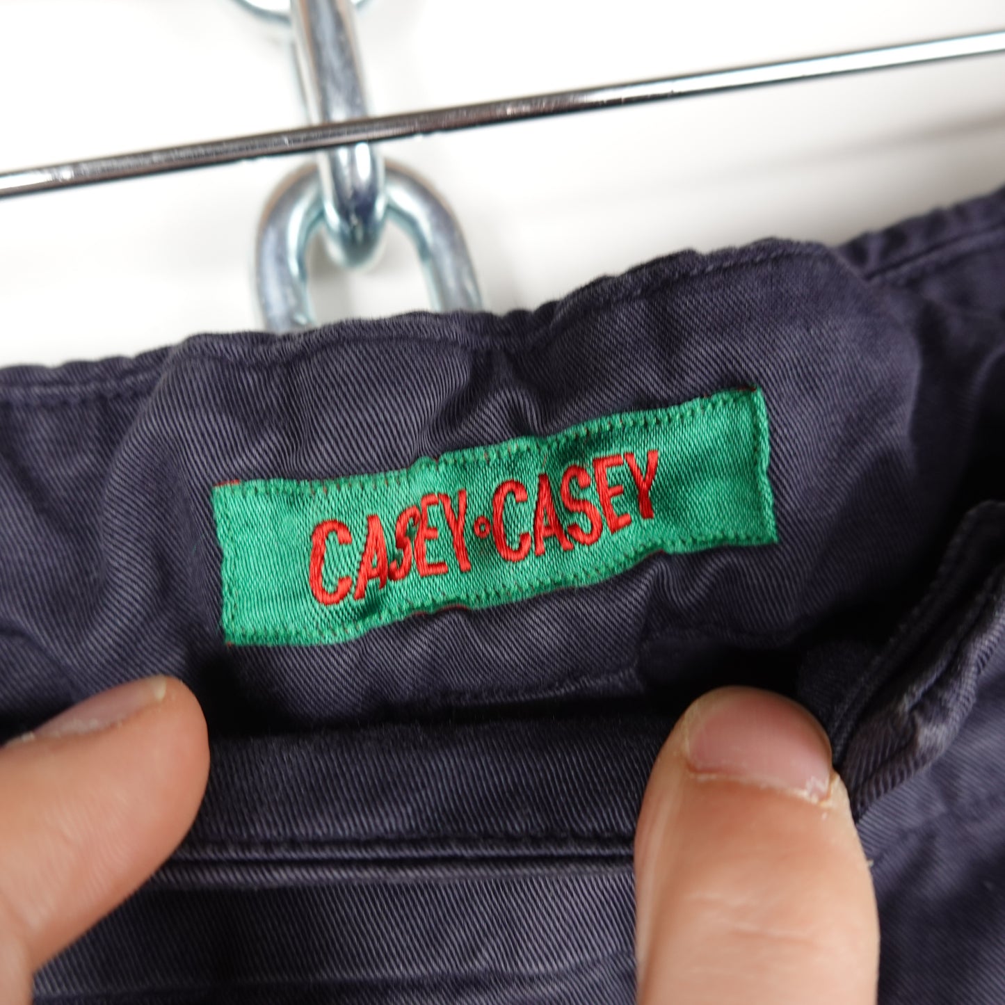Casey Casey Navy Trouser - Size S