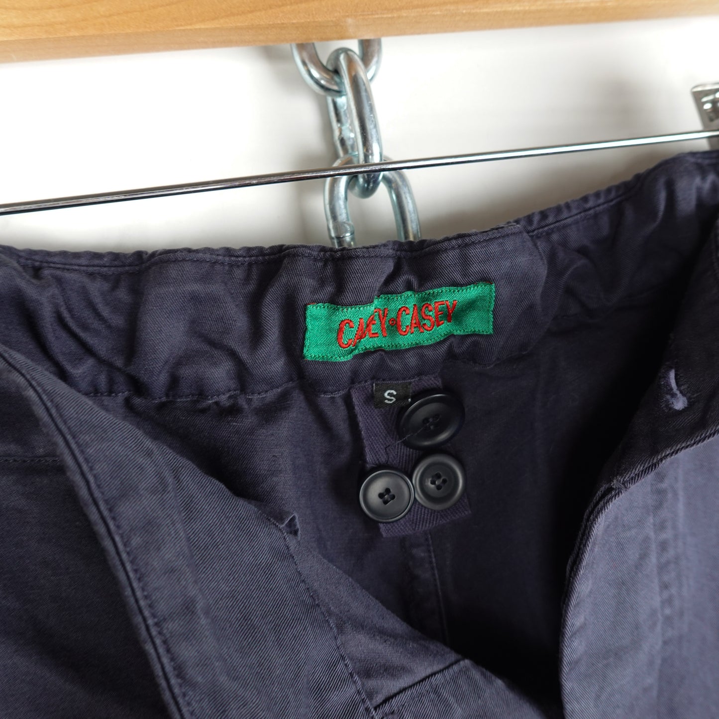 Casey Casey Navy Trouser - Size S