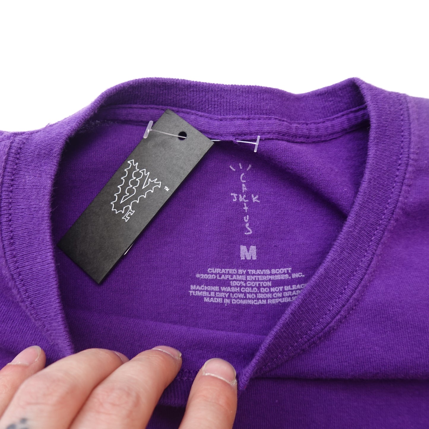 Cactus Jack McDonalds Purp Tee - Size M