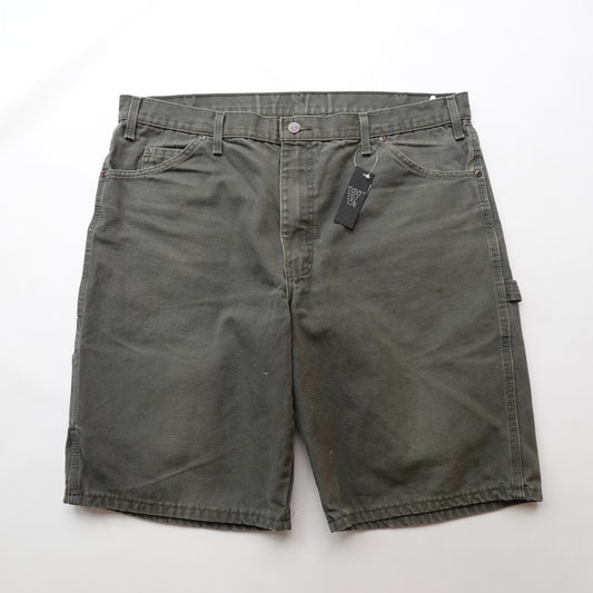 Dickies Green Carpenter Shorts - Size 36