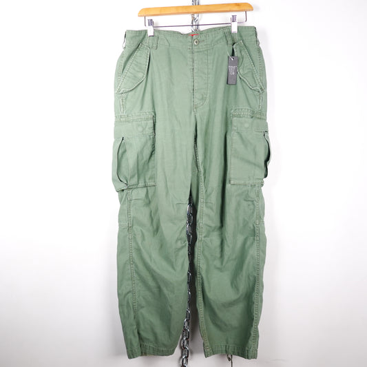 Supreme Green Cargo Pants - Size 34