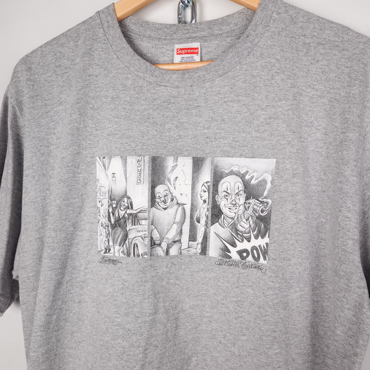 Supreme Mister Cartoon Pow Tee - Size L