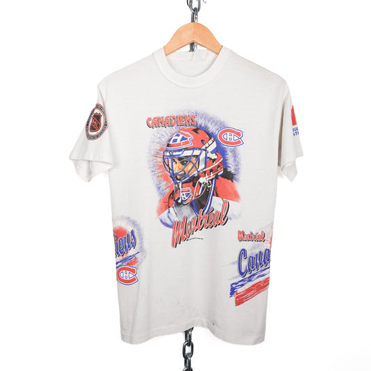 1993 Montreal Canadiens Goalie Tee - Size S