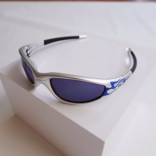 Archive Oakley Straight Jacket Flame Sunglasses