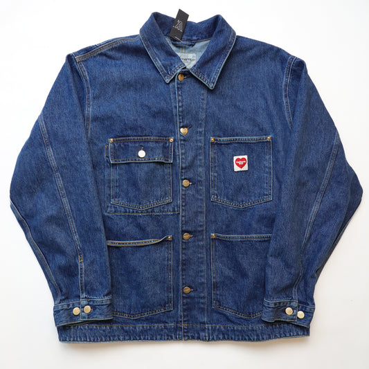 Carhartt WIP Denim Chore Coat - Size L
