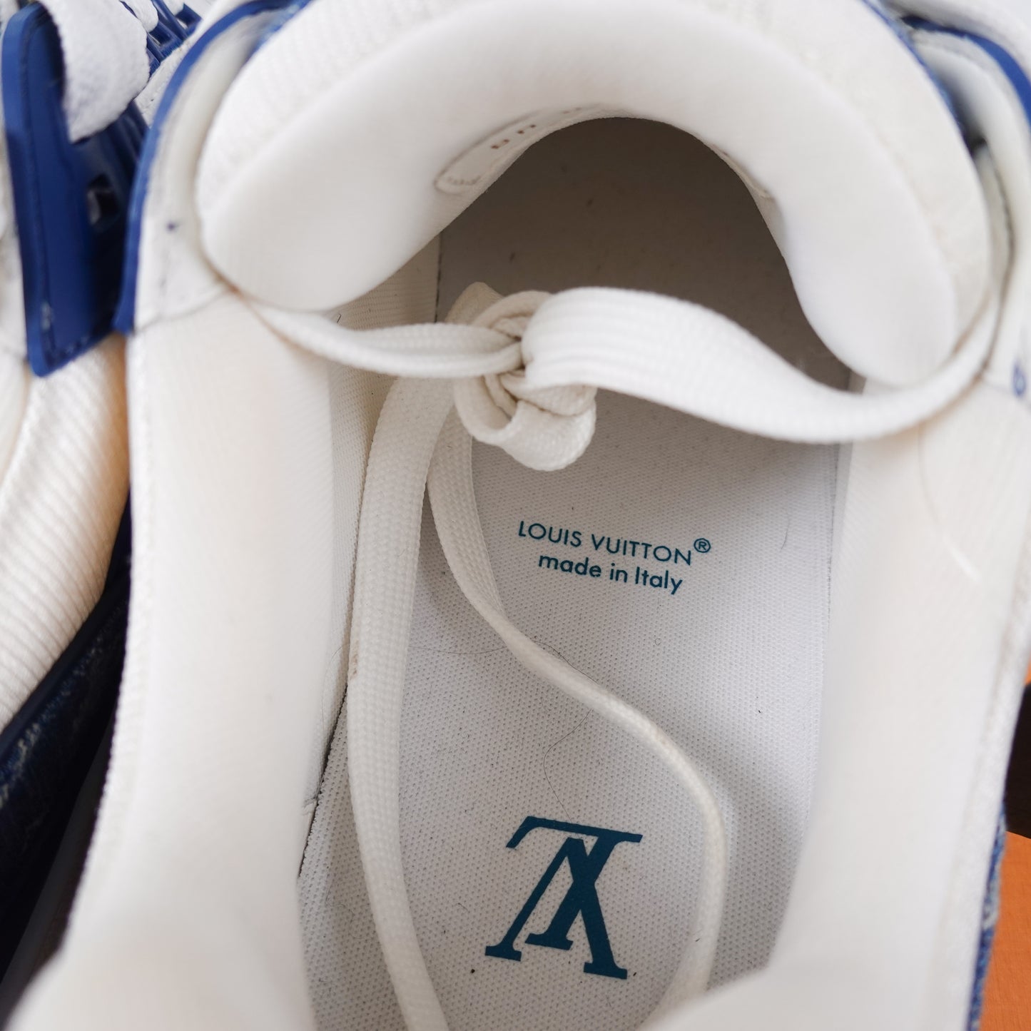 Louis Vuitton Denim Trainer Sneakers - Size 10