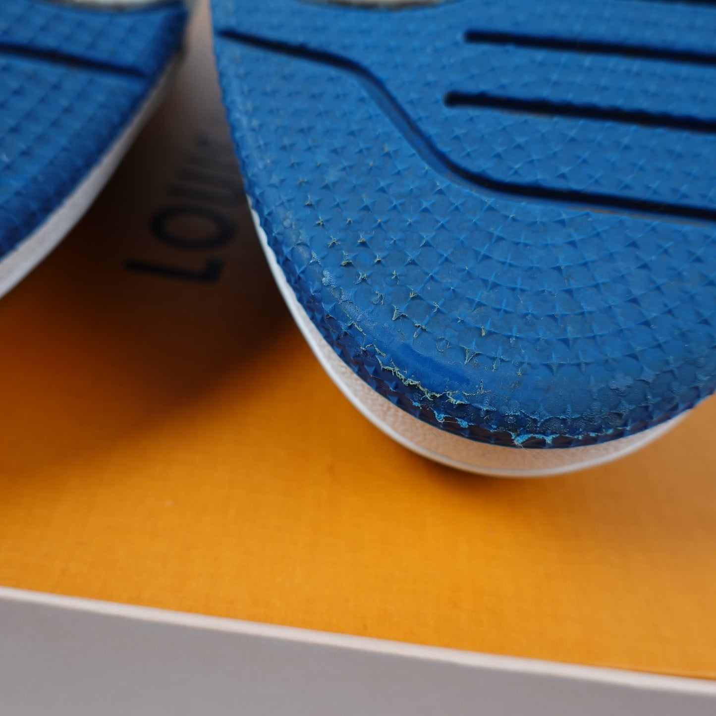 Louis Vuitton Denim Trainer Sneakers - Size 10