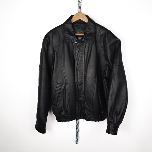 Vintage Denver Hayes Leather Jacket - Size L