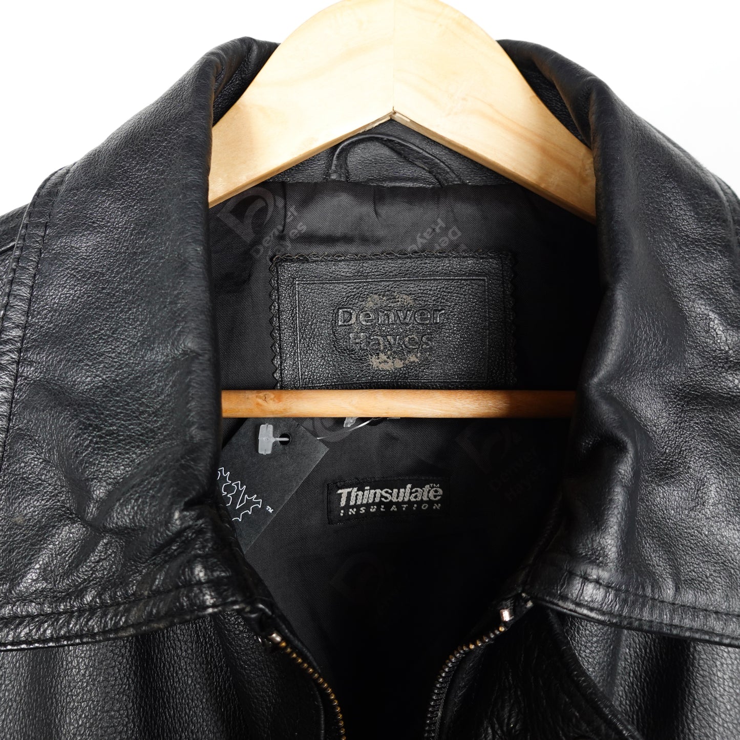 Vintage Denver Hayes Leather Jacket - Size L