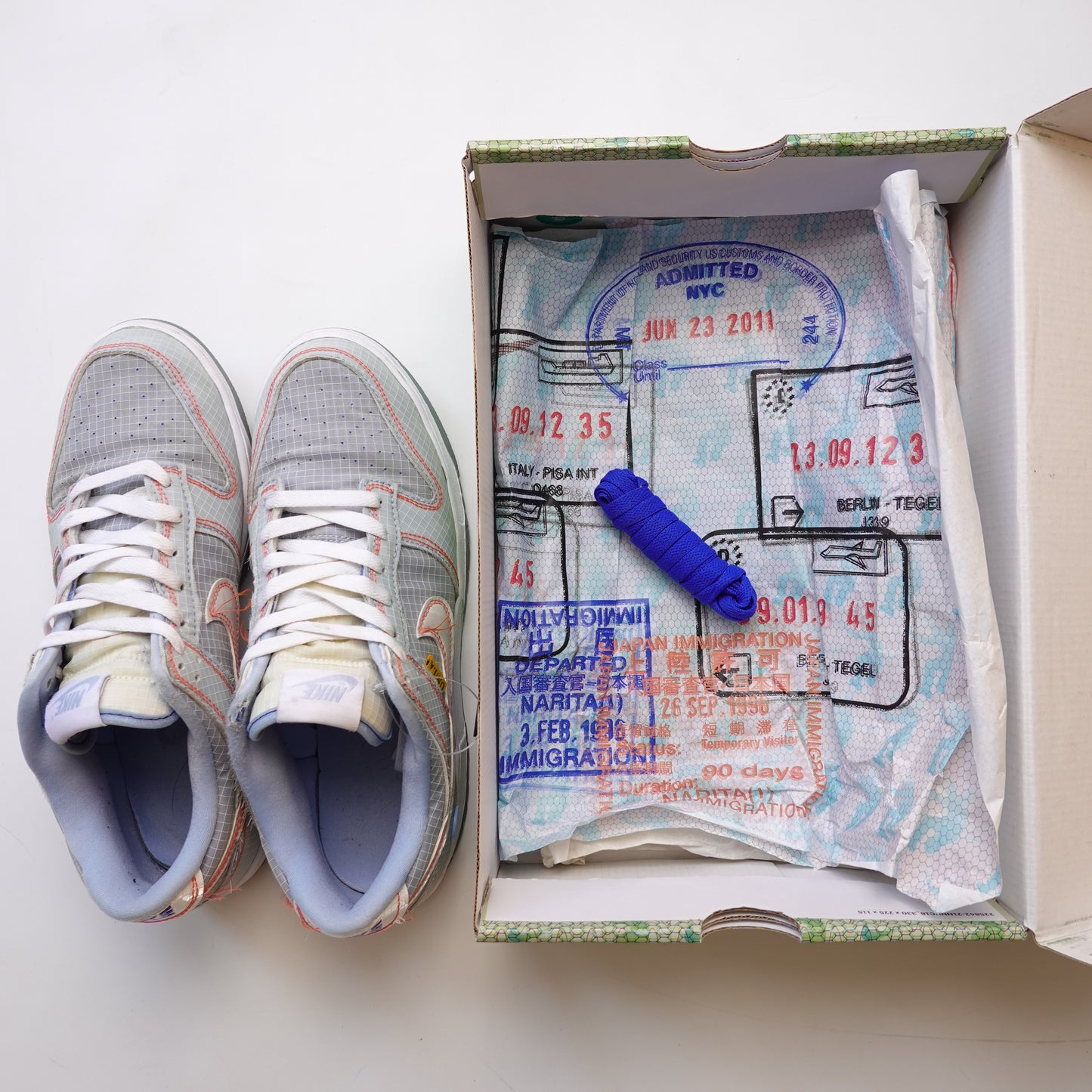 Nike x Union Passport 'Argon' Dunk Low - Size 9