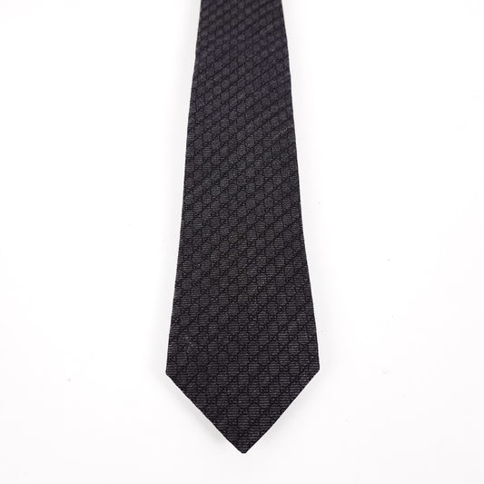 Gucci Monogram Black Tie