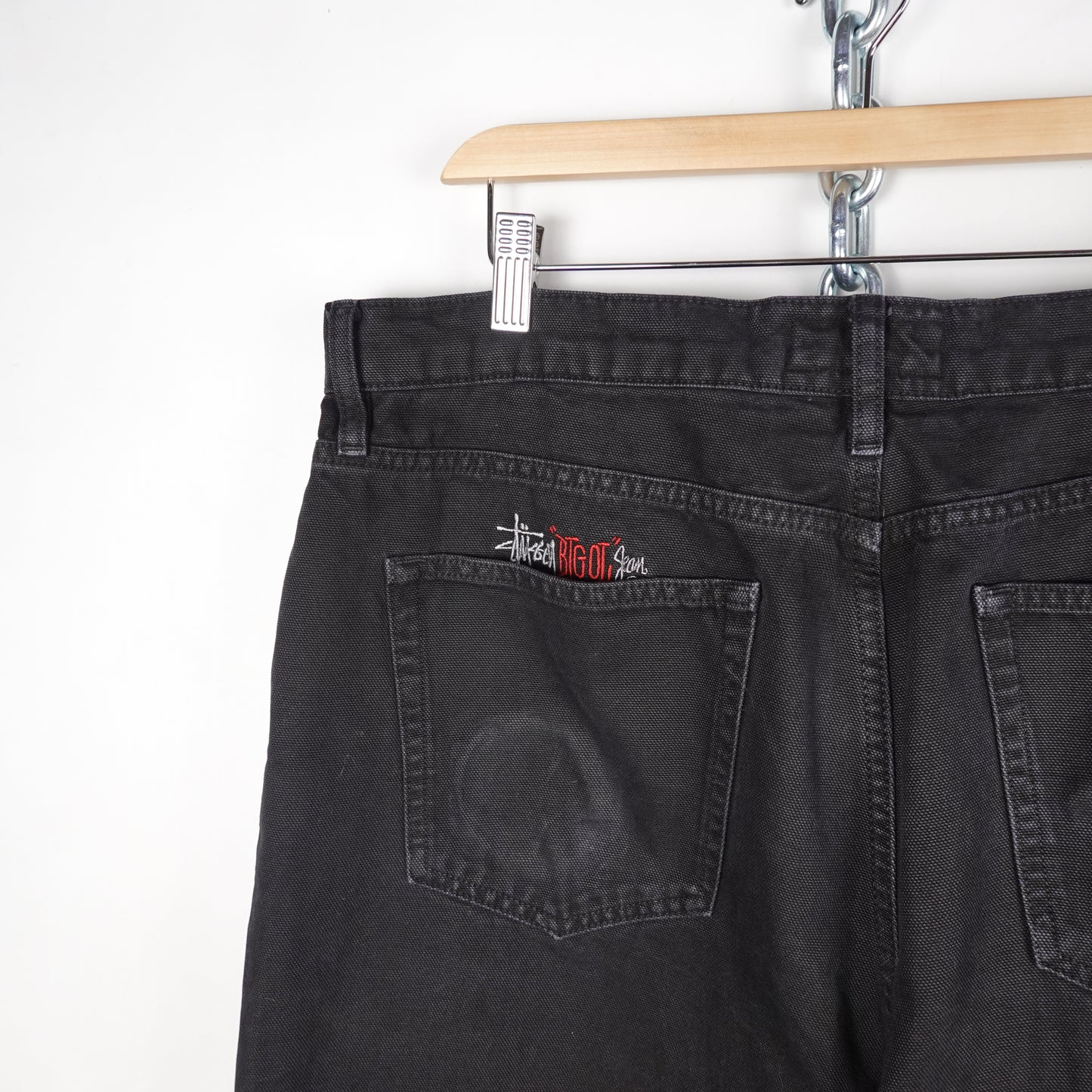 Stussy Bigol Black Jeans - Size 34