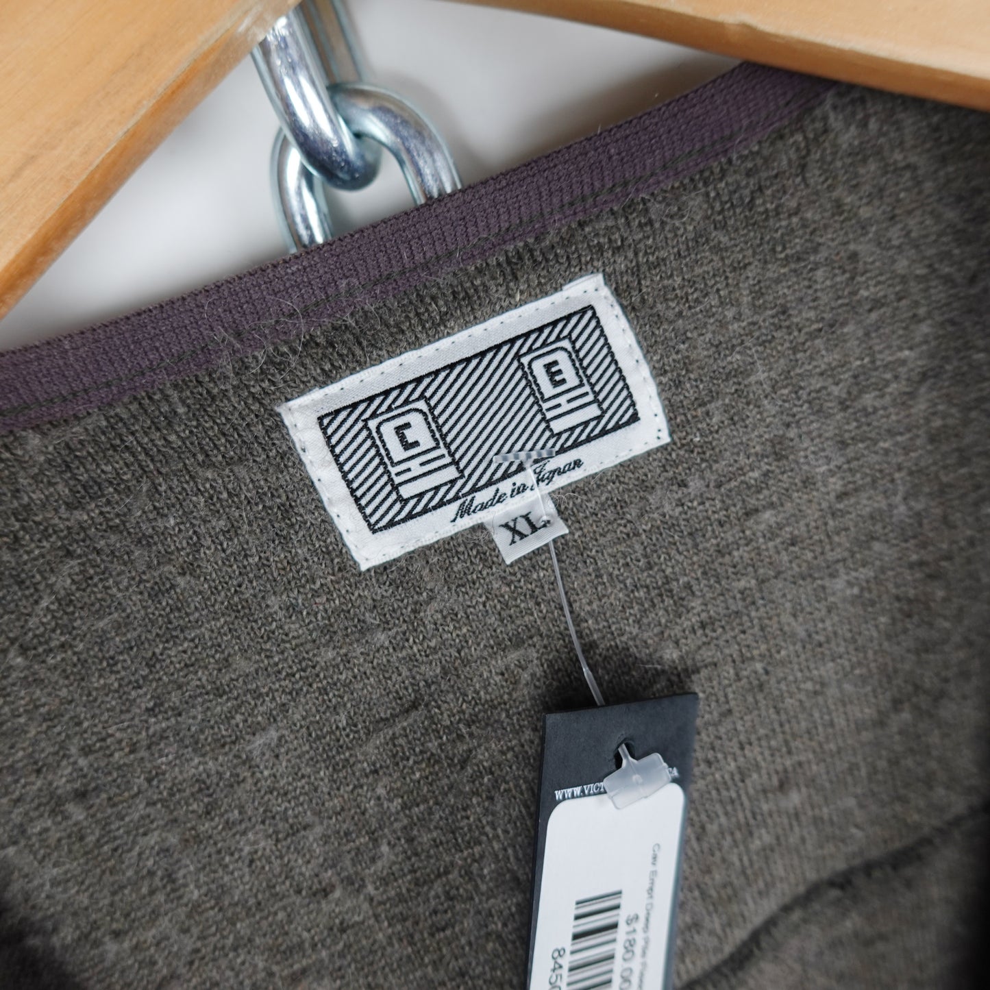 Cav Empt Deep Pile Fleece Zip Up - Size XL