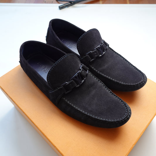 Louis Vuitton Hockenheim Mocassin Loafers - Size 11