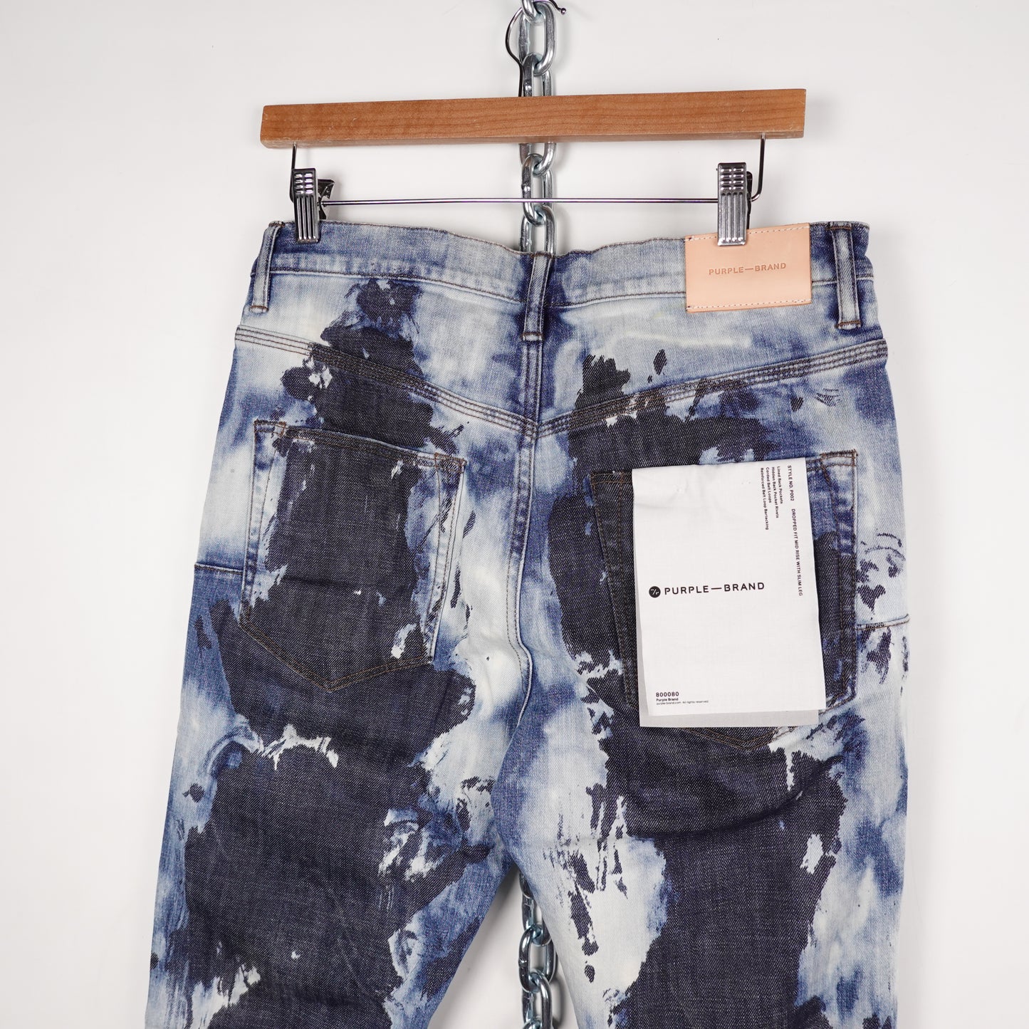 Purple Brand P002 Printed Jeans - Size 32