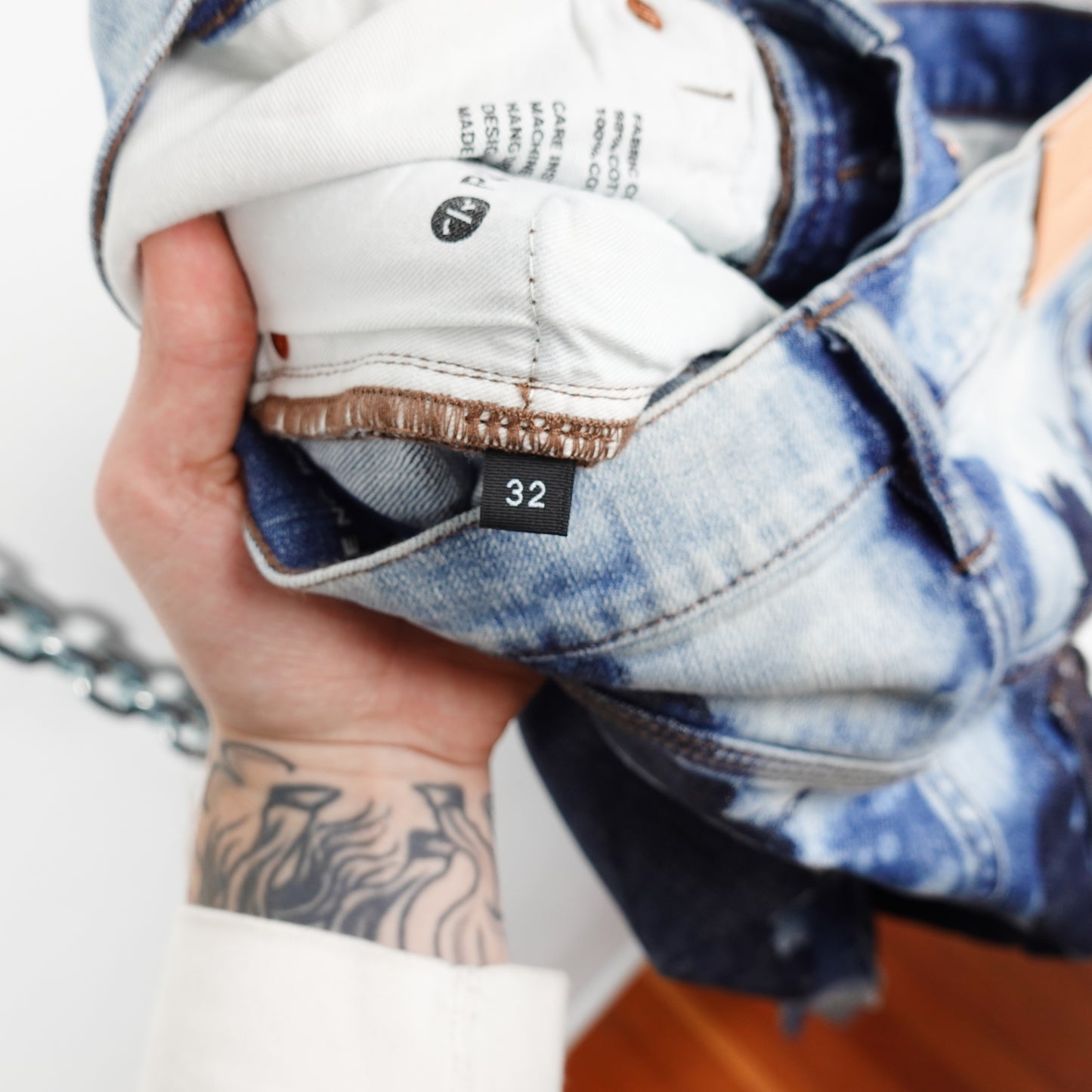 Purple Brand P002 Printed Jeans - Size 32