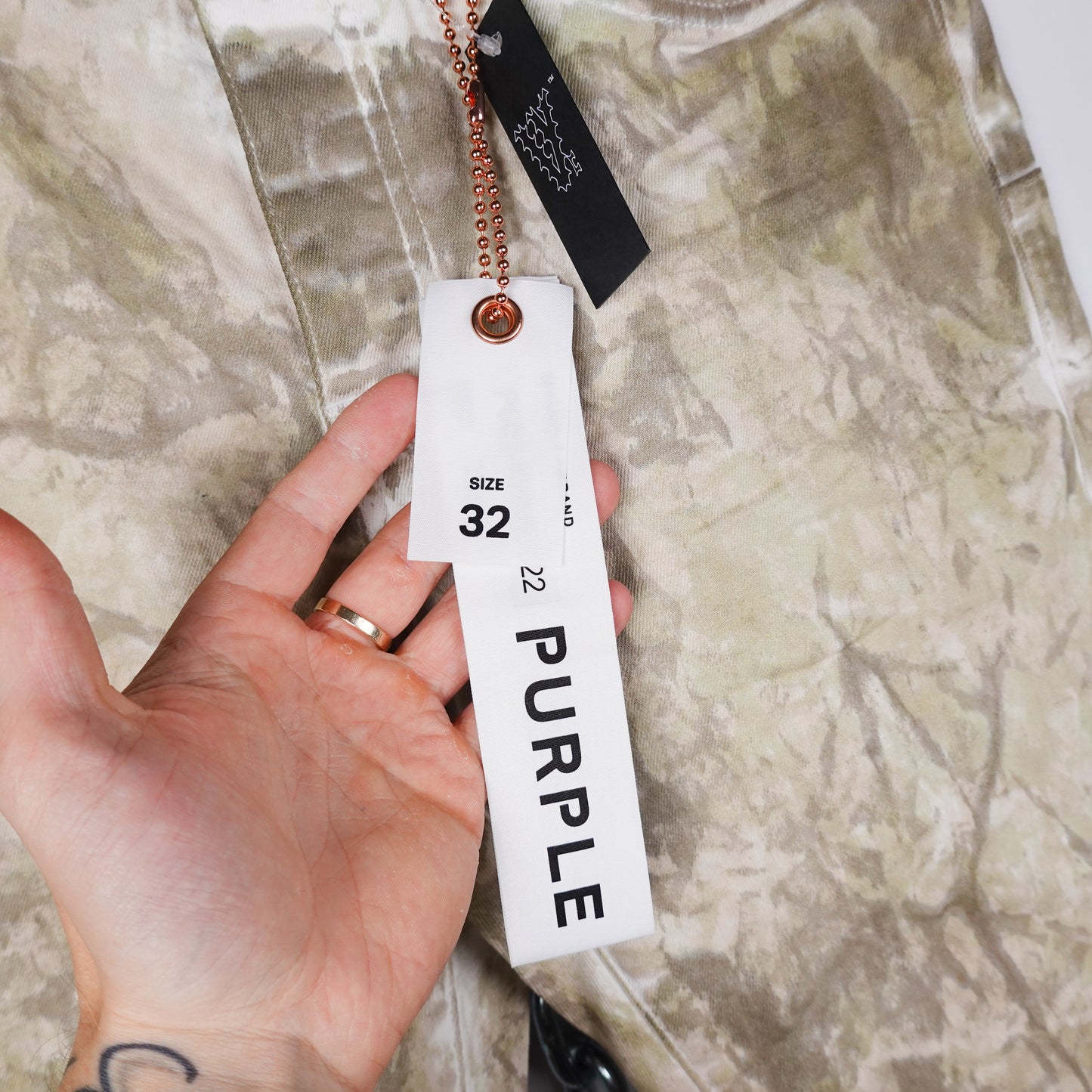 Purple Brand P001 Printed Jeans - Size 32