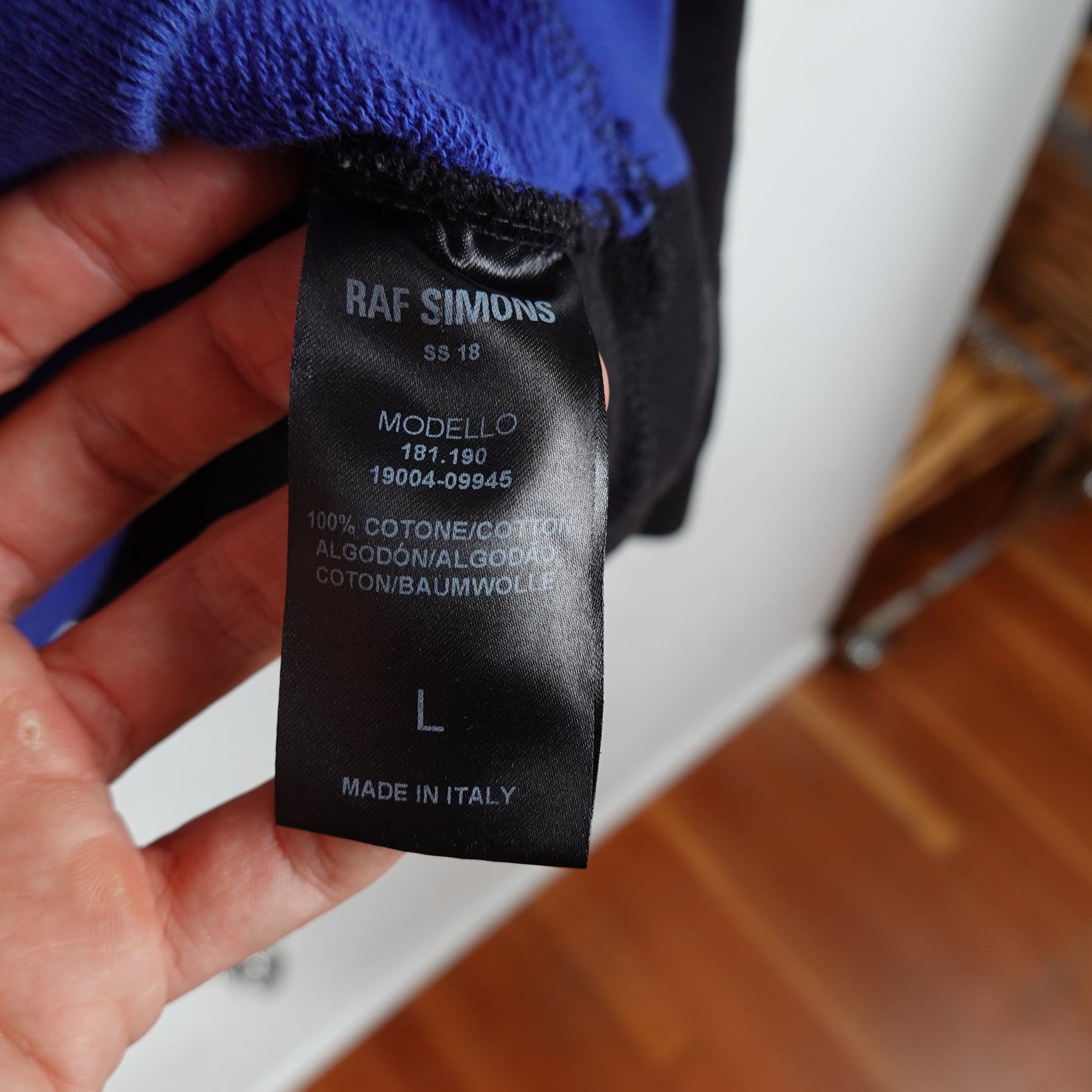 Raf Simons SS18 Joy Division Substance Sweatshirt - Size L