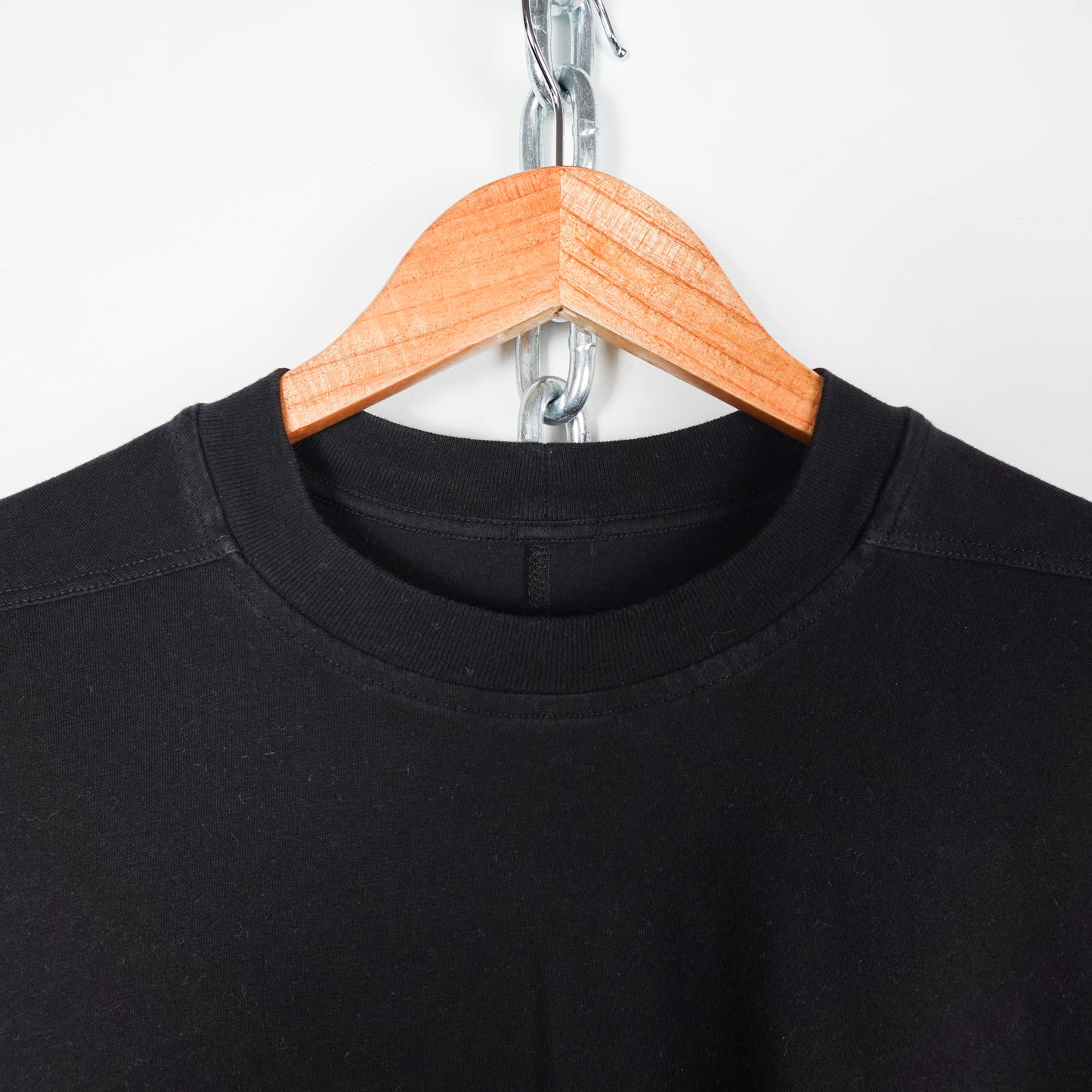 Rick Owens FW 21 Gethsemane Tee Black - One Size