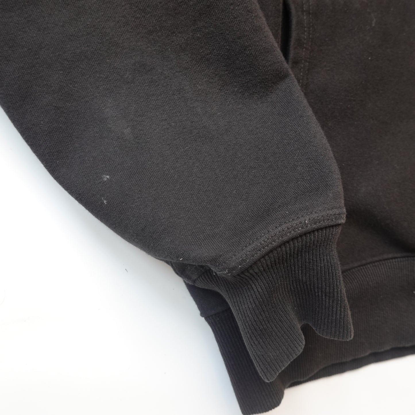 Stussy Zip Up Hoodie Classic Logo Black - Size S