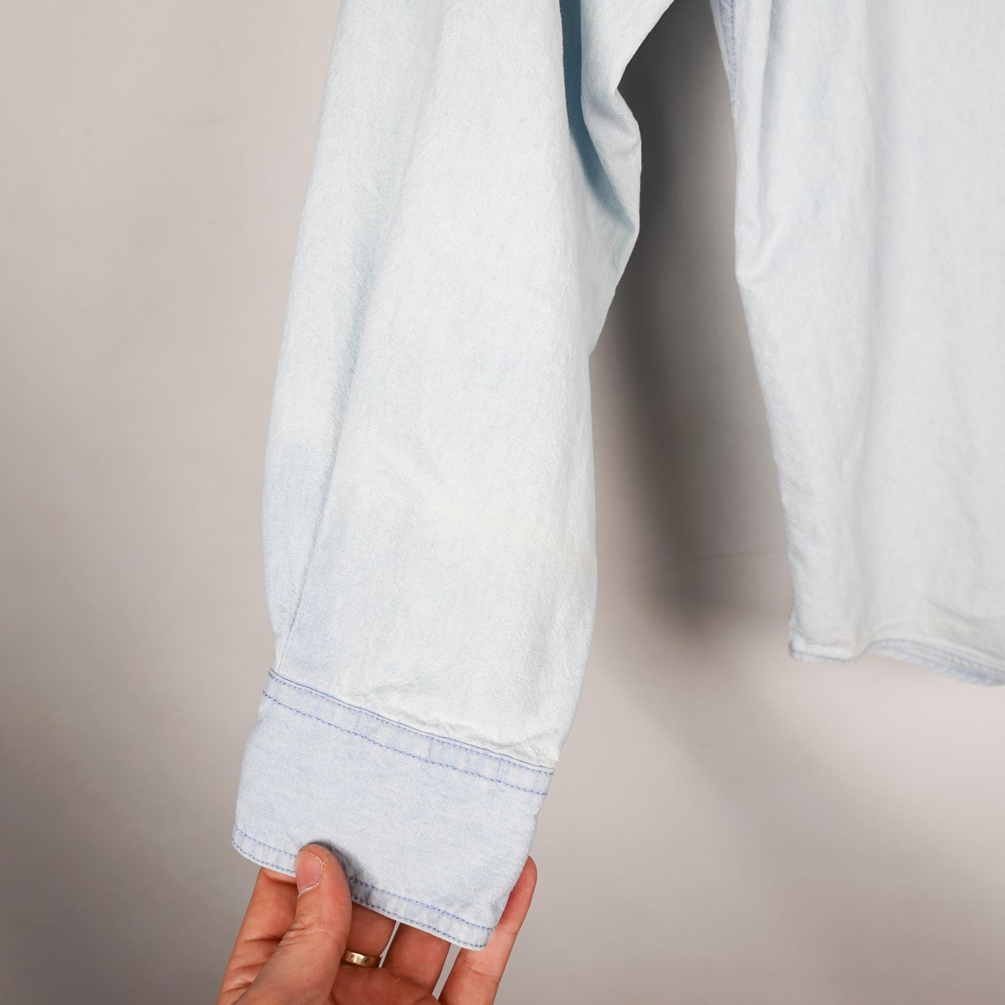 1997 Looney Tunes Denim Button up - Size S