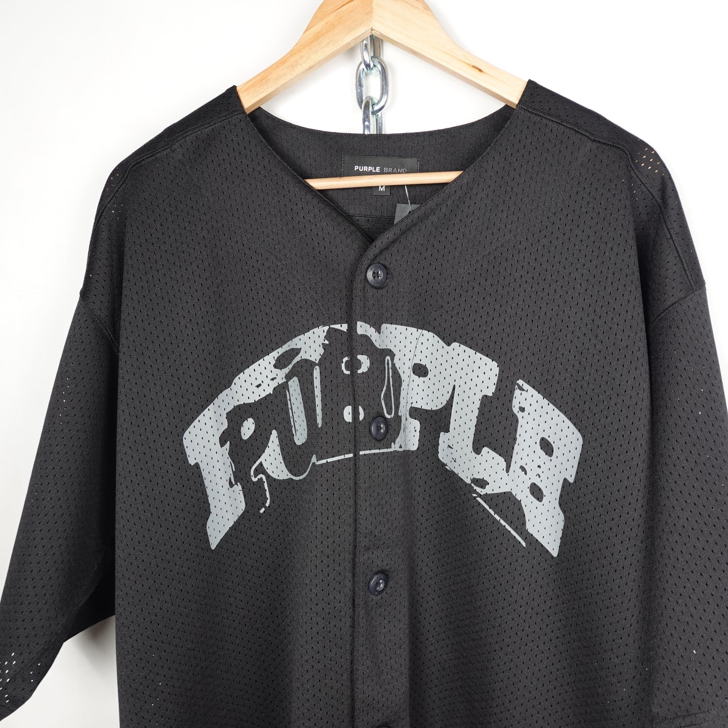 Purple Brand Baseball Jersey - Size M