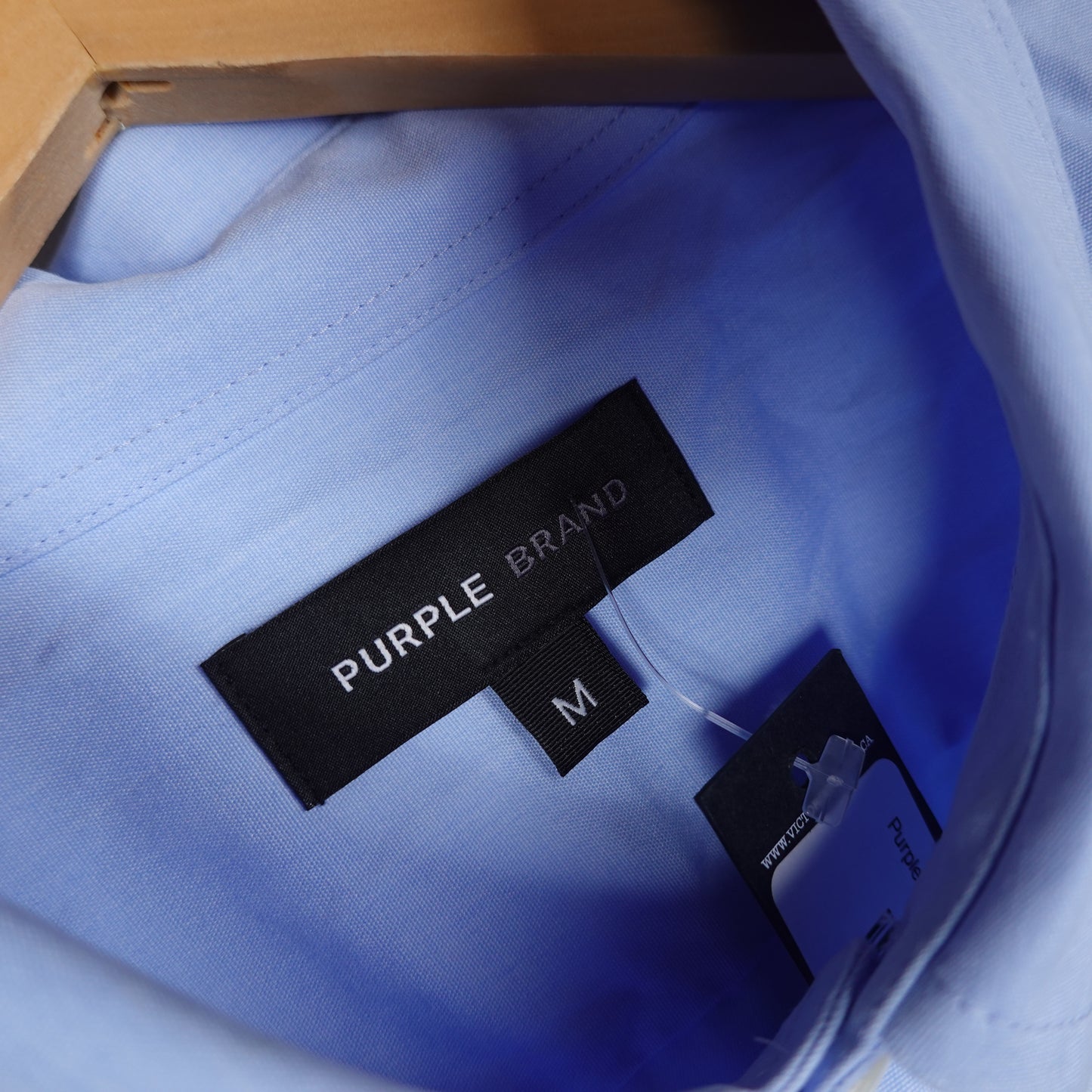 Purple Brand Button Up - Size M