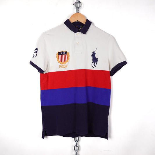 Polo RL Striped Big Pony Shirt - Size S