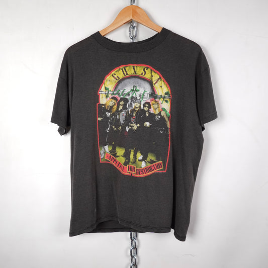 1989 Guns N' Roses Welcome To The Jungle tee - Size L