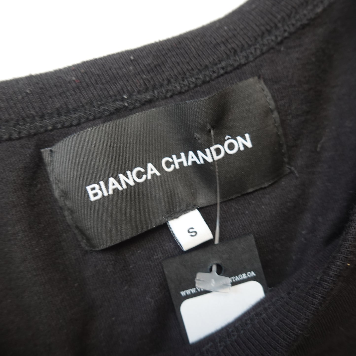 Bianca Chandôn Black Tee - Size S